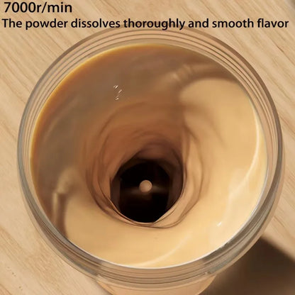 650ml Electric Shaker Bottle Portable Whey Protein Shaker Automatic Stirring Blender Multipurpose Juice Mixer Cups Fitness Work